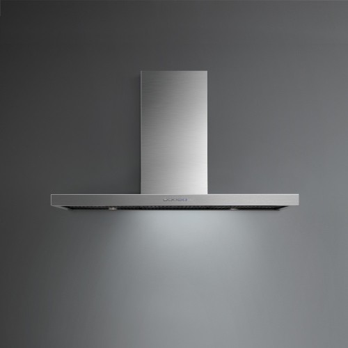 Hotte murale Falmec 90 cm Stream avec finition en acier inoxydable