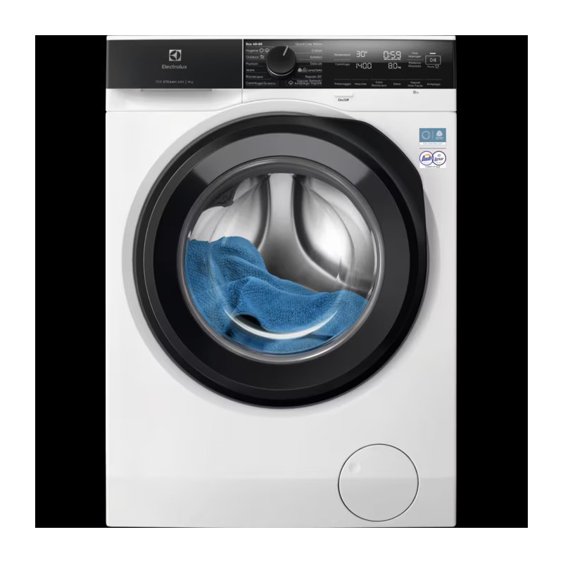 EW7F411B3#EG Electrolux | EW 7 F 411 B3 Lave-linge pose libre 60 cm noir et blanc