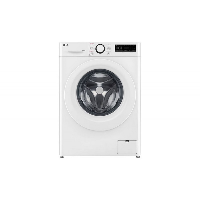 D2R3S08NSWW#EG Lavadora secadora independiente LG D2 R3S08NSWW de 60 cm de perfil bajo en color blanco