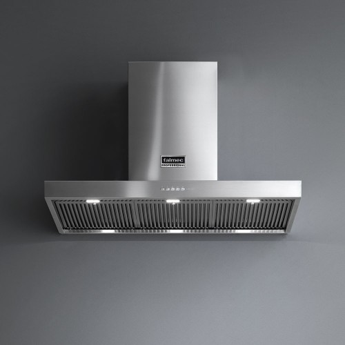 Falmec Campana de pared Marte Pro 120 cm acabado acero inoxidable