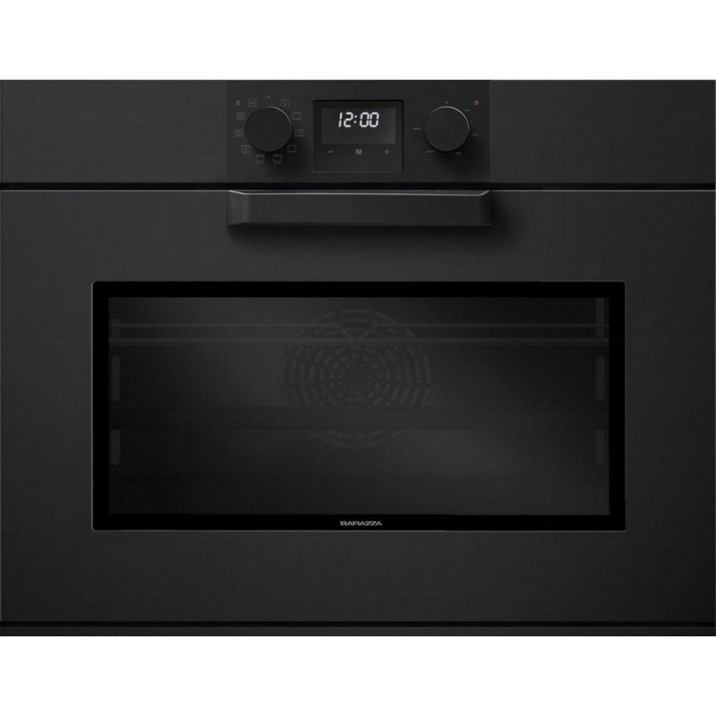 1FIXEPN Four encastrable multifonction Barazza Icon X 1FIXEPN finition inox noir mat 75 cm