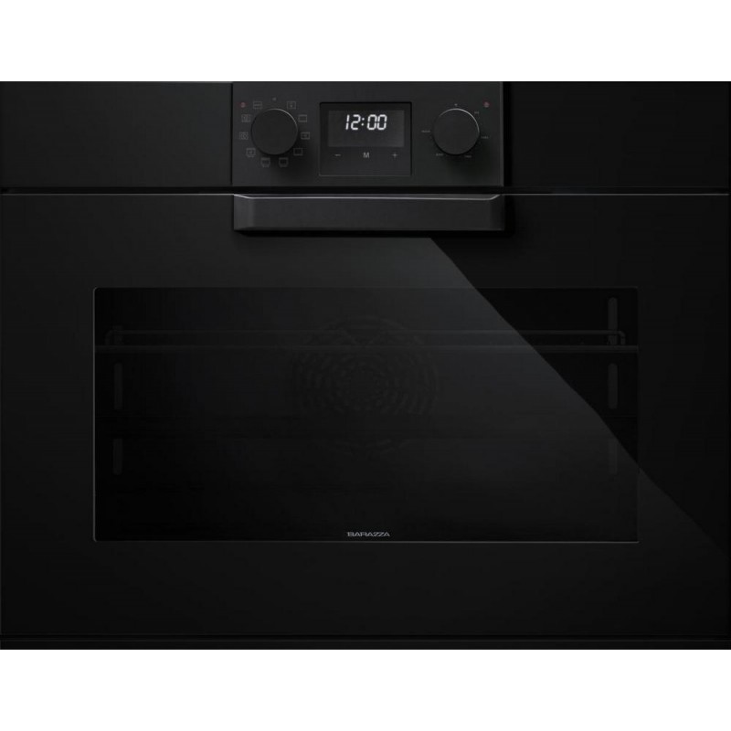 1FIXGP Barazza Icon X multifunction built-in oven 1FIXGP black glass finish 75 cm