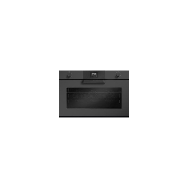 1FICNE9EN Four encastrable multifonction Barazza Icon XL 1FICNE9EN 90 cm, finition inox noir mat