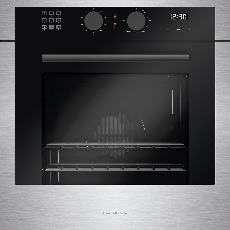 1FCOPI Barazza City One multifunction built-in oven 1FCOPI black satin stainless steel finish 60 cm