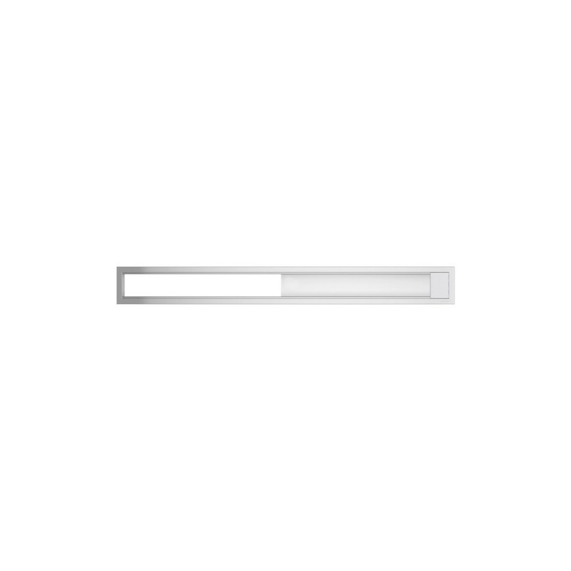 1CKI187 Barazza 180 cm con canal equipado para campana Lab Evolution 1CKI187, acabado en acero inoxidable satinado