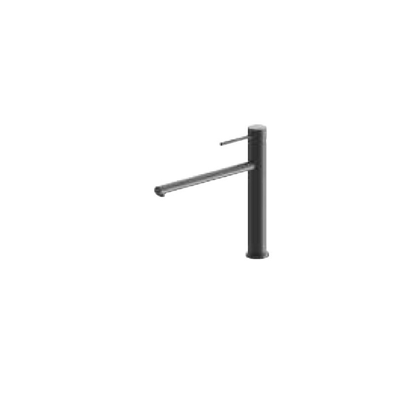 1RUBMXK Robinet mitigeur monocommande Barazza Max Black 1RUBMXK, finition noire