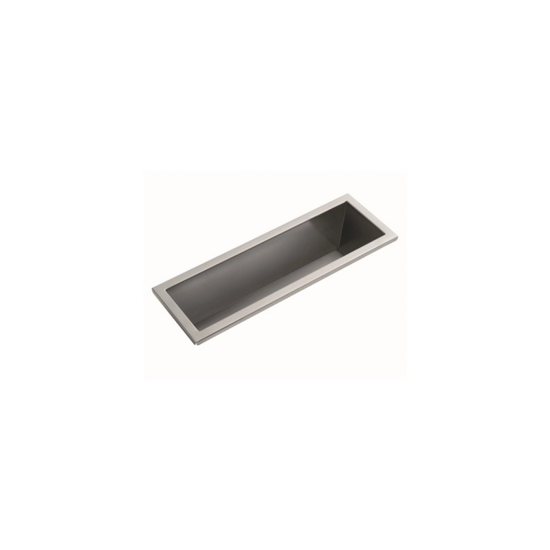 1CVBG2 Cubitera y portabotellas Barazza 1CVBG2, acabado en acero inoxidable satinado, 41 cm