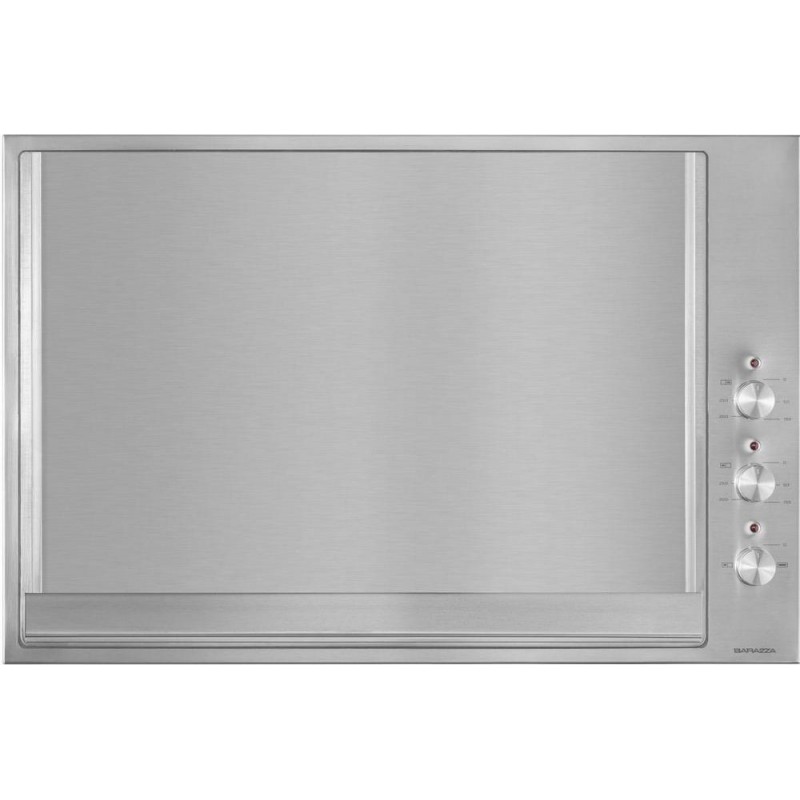 1PTI8TK Barazza Piastra teppanyaki 1PTI8TK finitura acciaio inox satinato da 80 cm