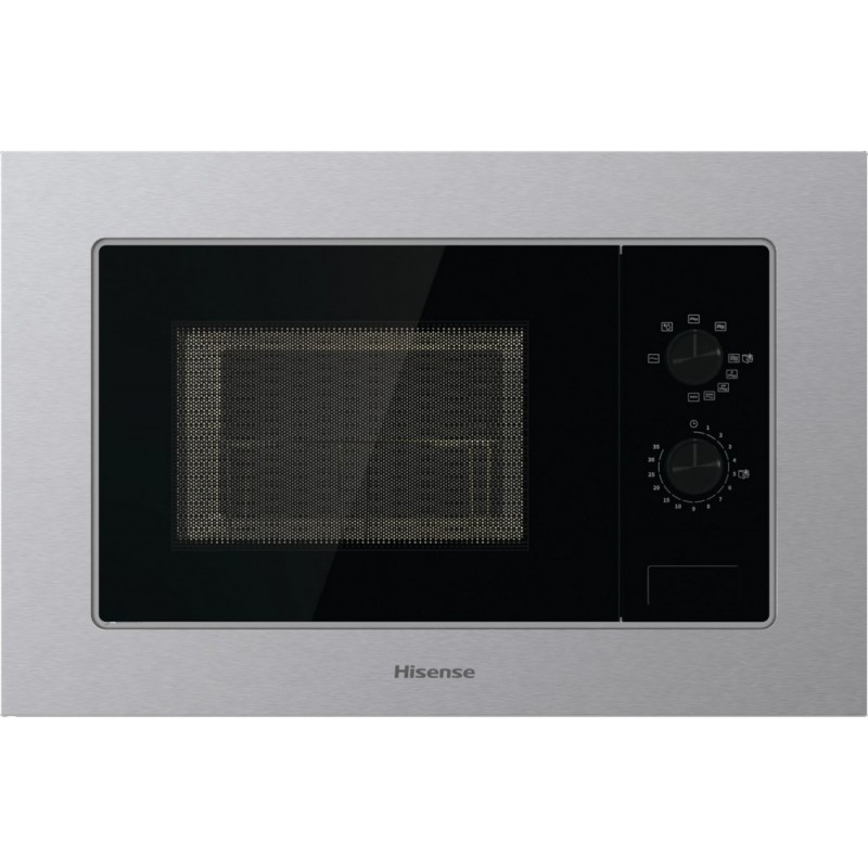 BIM320G11X PRONTA CONSEGNA - Hisense Forno microonde con grill da incasso BIM320G11X finitura inox da 60 cm