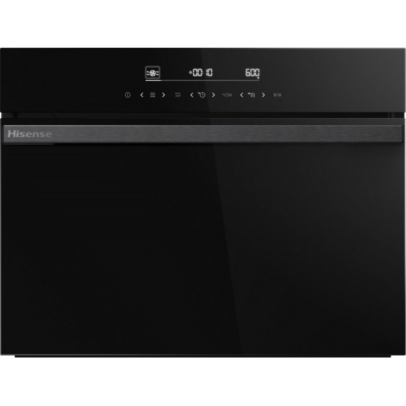 BIM45342ADBG Hisense: Forno compatto combinato microonde da incasso BIM45342ADBG finitura nero da 60 cm