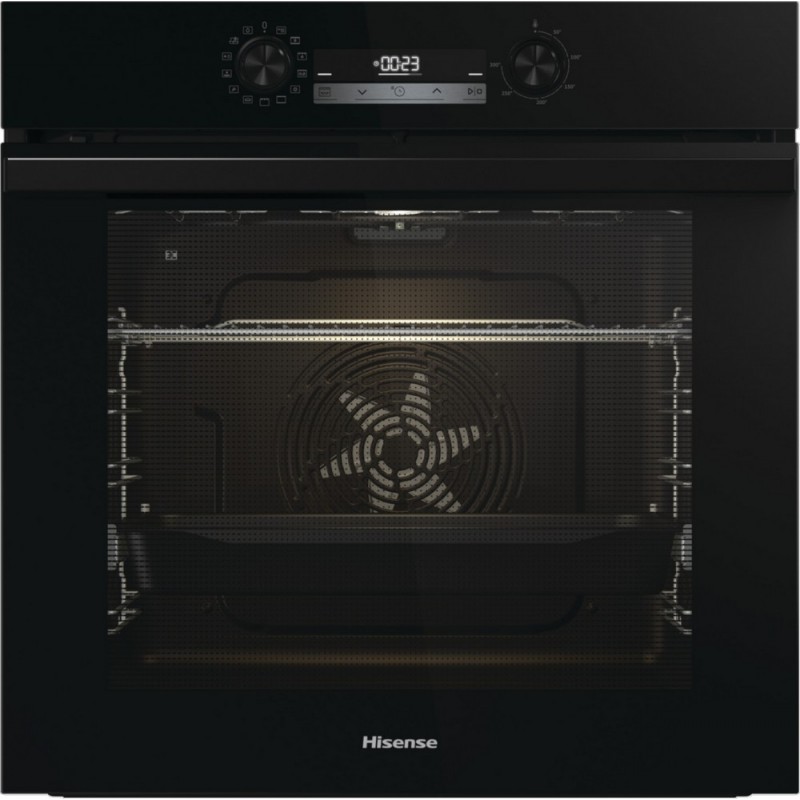O64213EPBG Hisense O64213EPBG 60cm Built-in Multifunction Pyrolytic Oven in Black