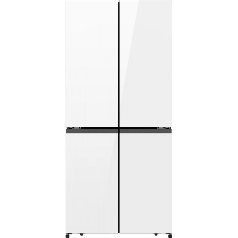 RQ5P470SETE Réfrigérateur Hisense: RQ5P470SETE 79 cm, pose libre, 4 portes, blanc