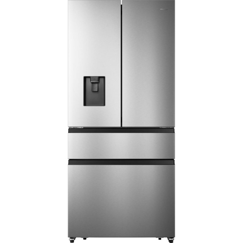RF540N4WIE Réfrigérateur Hisense: RF540N4WIE 79 cm à portes françaises, pose libre, en acier inoxydable