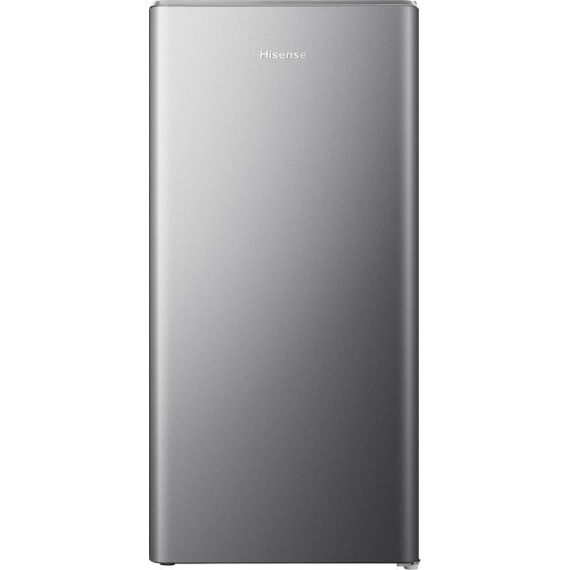 RR198D4ADE Hisense: RR198D4ADE 52cm freestanding single-door refrigerator with freezer compartment, grey finish