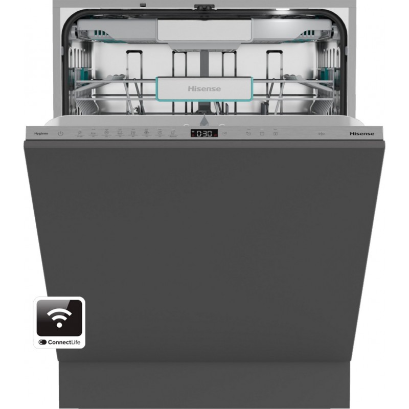 HV673A65 Lavavajillas Hisense HV673A65 de 60 cm totalmente integrable