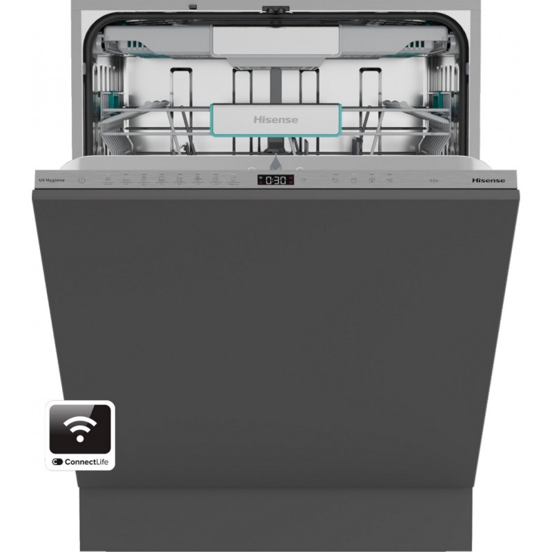 HV693A65UVAD Hisense Lavastoviglie a scomparsa totale da incasso HV693A65UVAD da 60 cm