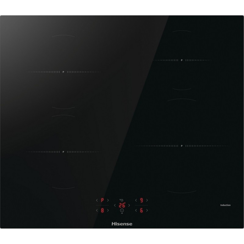 HI601FM Hisense HI601FM 60cm Black Glass Ceramic Induction Hob