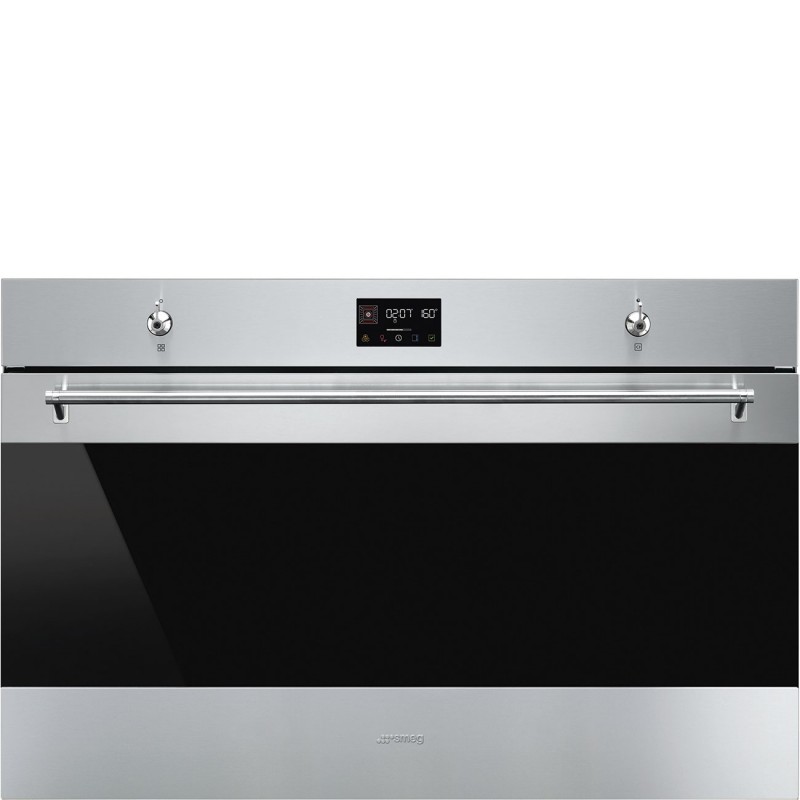  Smeg Forno termoventilato da incasso SF9302TX finitura acciaio inox da 90 cm