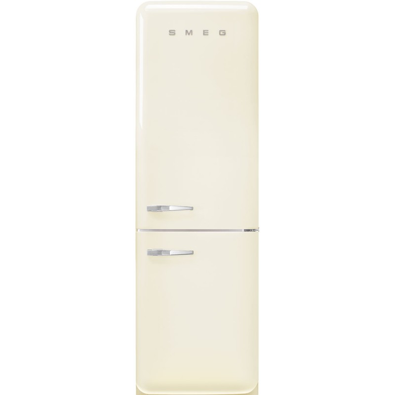 Frigorífico-congelador Smeg FAB32RCR6 de 60 cm con bisagras a la derecha y acabado crema