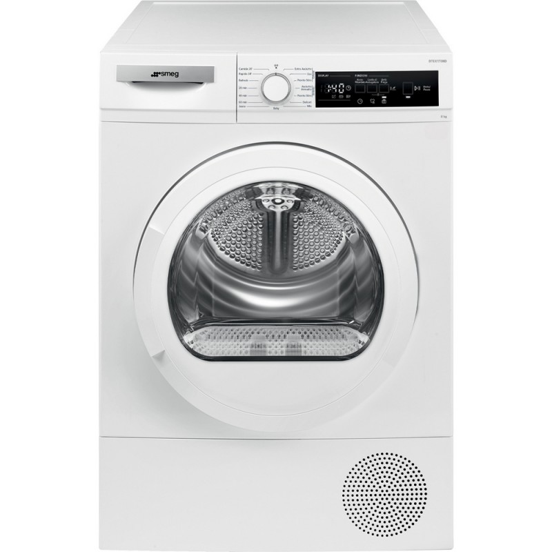 DT1T08E Smeg Asciugatrice a libera installazione DT1T08E finitura bianco da 60 cm