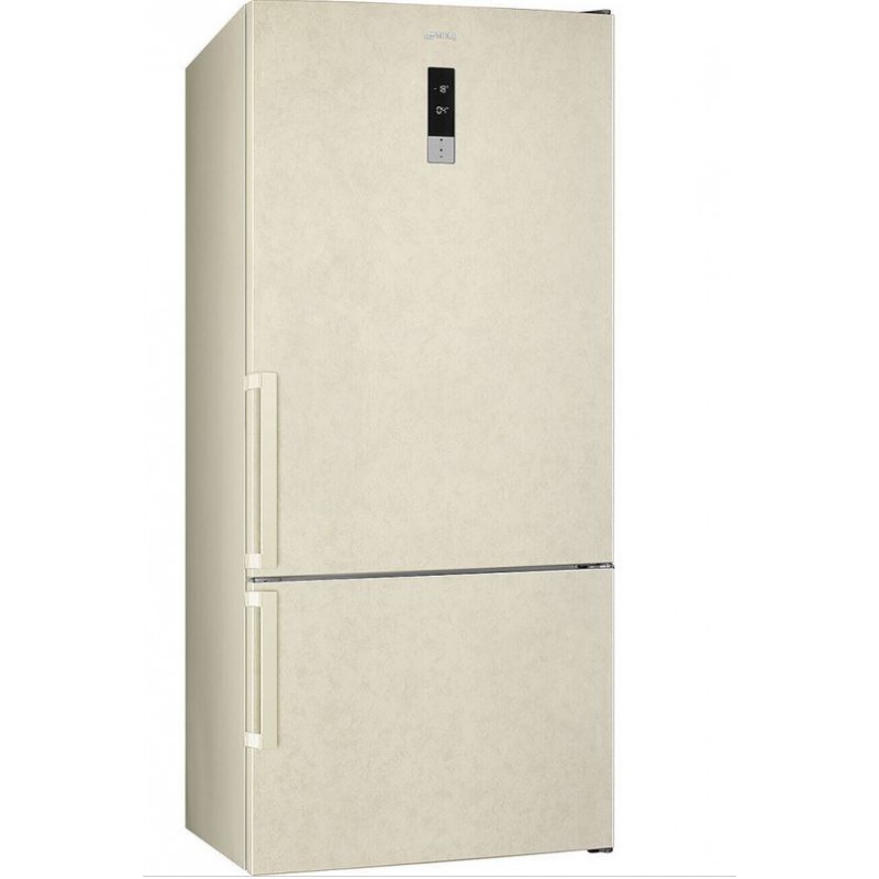 FC84EN4HM1 Smeg FC84EN4HM1 freestanding fridge freezer with marble effect finish, 84cm