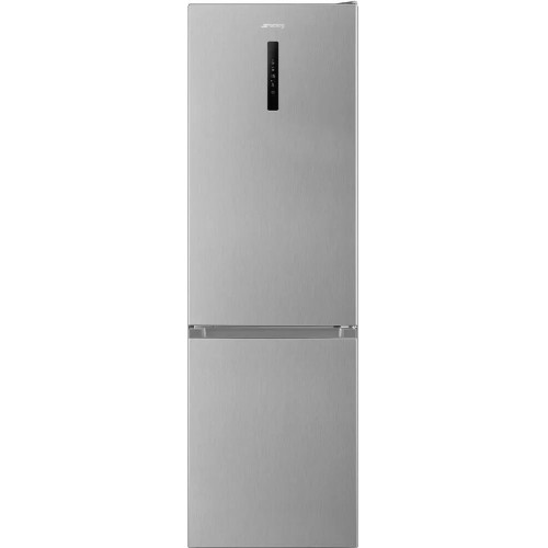 Réfrigérateur-congélateur Smeg RC19XDNE 60 cm pose libre avec finition inox