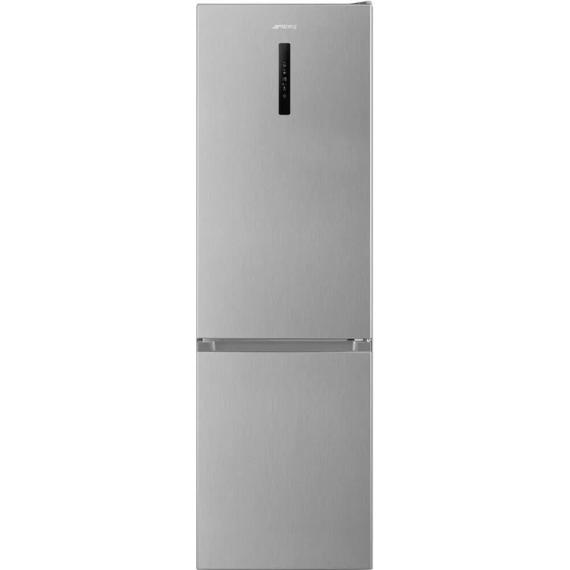  Réfrigérateur-congélateur Smeg RC19XDNE 60 cm pose libre avec finition inox