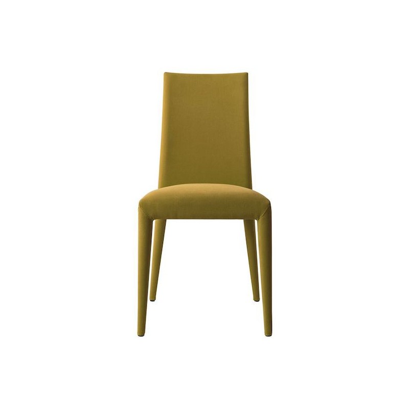 CS1266010S98S9800000000 Calligaris OUTLET Anaïs CS1266 chair with beech frame and hazelnut S98 Skuba fabric seat