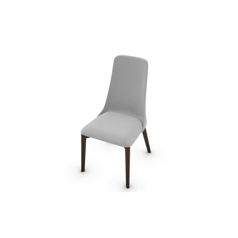CS1423000012A0300000030 Calligaris OUTLET Etoile CS1423 chair with P12 smoke ash frame and A03 Denver rope fabric seat