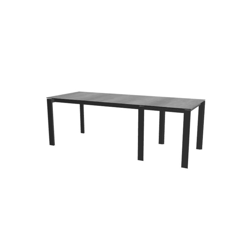 CS408915101C09509500000 Calligaris OUTLET Duca CS4089-R 160 extendable table with P95 steel frame and P1C ceramic top 160(220)x85 cm