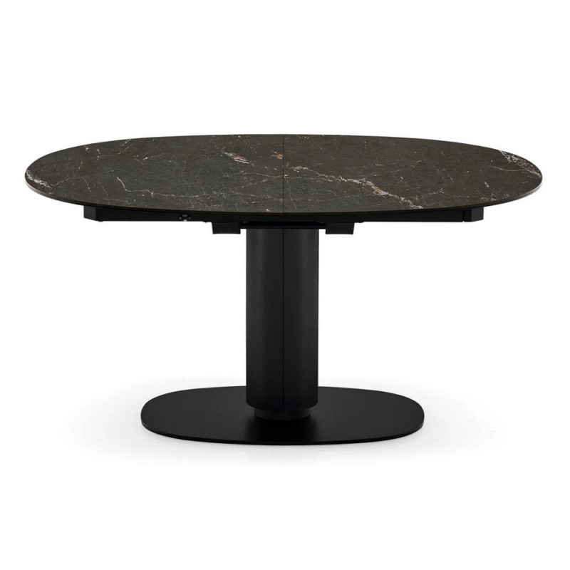 CS413701118C29L29L09400 Calligaris OUTLET Elson CS4137-E 150 extendable table - plate mt. D94, structure mt. D29L, top cer(v) D18C, profile mt. D29L