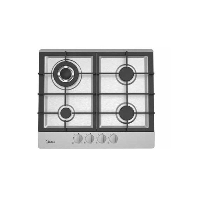 MIG 406 TCX G Placa de gas de acero inoxidable Midea Comfee MIG 406 TCX G de 60 cm