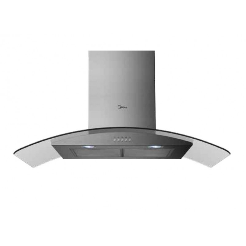 MCVC906 Hotte murale Midea Comfee MCVC906 de 90 cm, finition inox/verre