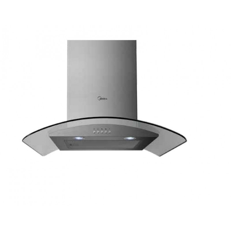 MCVC606 Hotte murale Midea Comfee MCVC606 de 60 cm, finition inox/verre