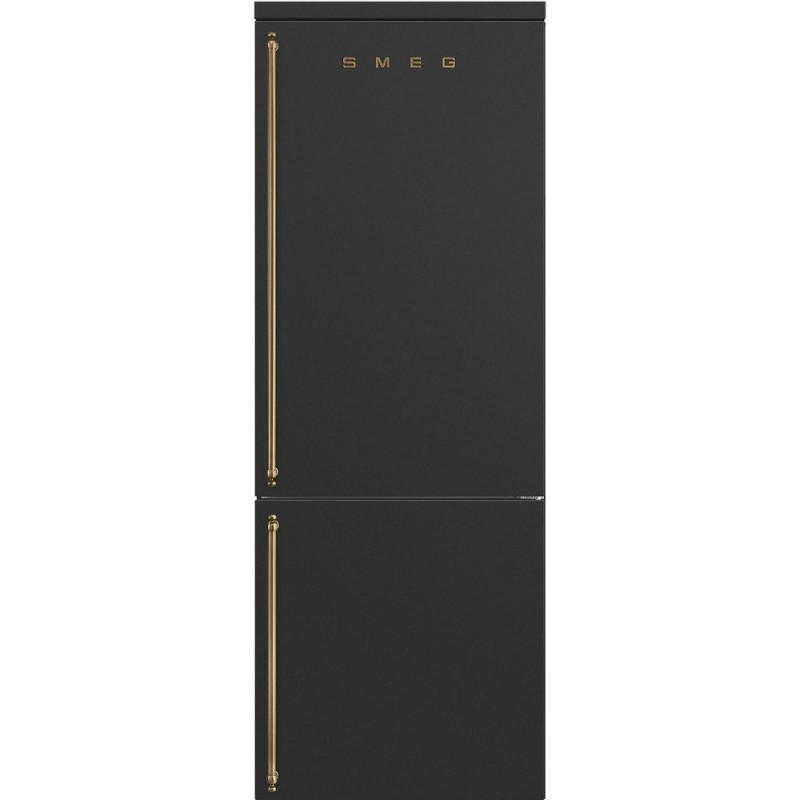  Réfrigérateur-congélateur pose libre Smeg FA8005RAO6 70 cm, finition anthracite