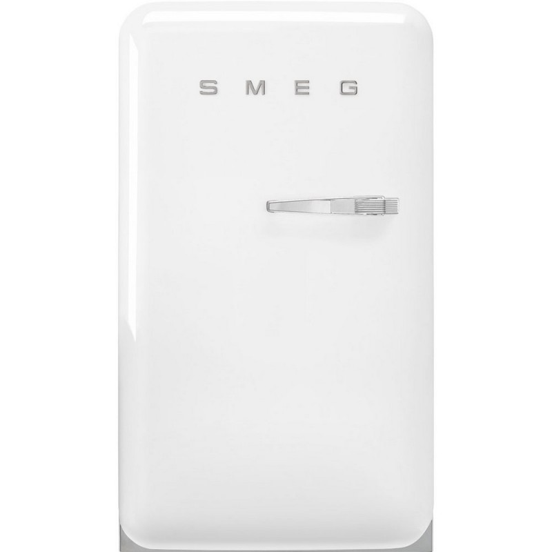 FAB10HLWH6 Réfrigérateur Smeg FAB10HLWH6 55 cm, pose libre, une porte, ouverture à gauche, finition blanche