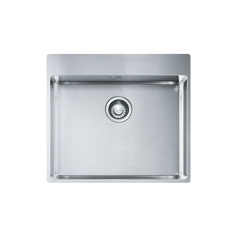  Évier Franke à une cuve, encastré semi-affleurant/Filotop BXX 210-54 TL 127.0369.295, finition acier inoxydable satiné, 5