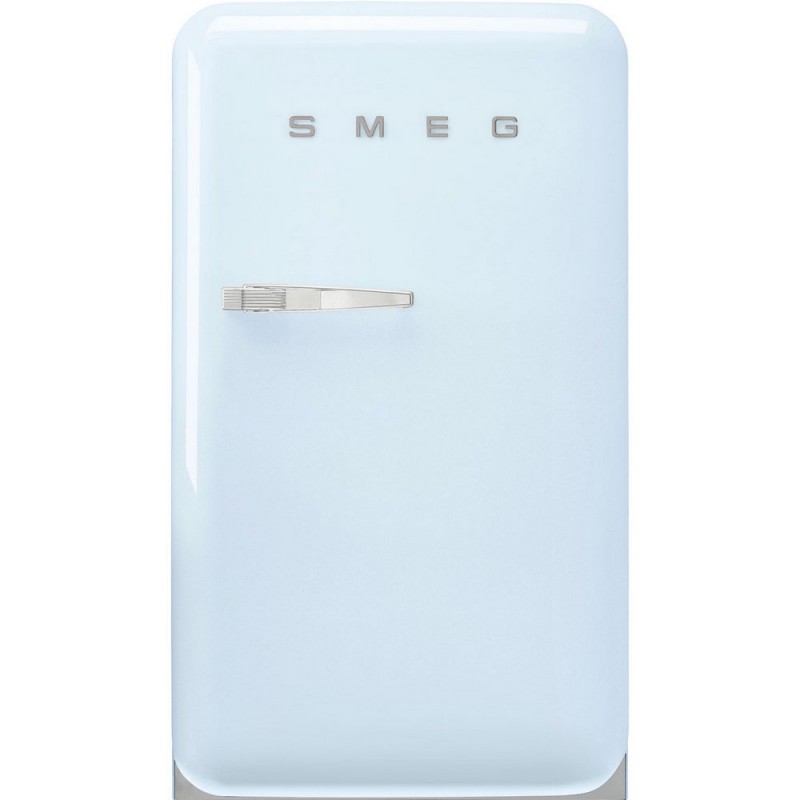 FAB10HRPB6 Réfrigérateur Smeg FAB10HRPB6 55 cm, pose libre, une porte, charnières à droite, finition bleu clair