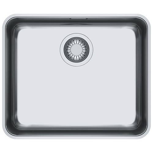 Franke: Évier à une cuve sous plan Aton ANX 110-48 122.0204.649, finition inox satiné, 48 x 40 cm