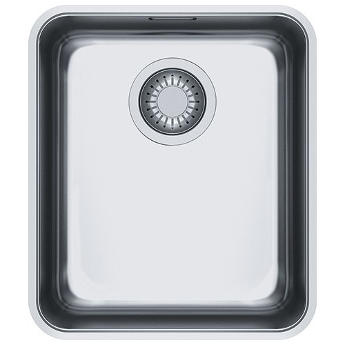 Franke: Évier à une cuve sous plan Aton ANX 110-34 122.0204.647, finition inox satiné, 34 x 40 cm