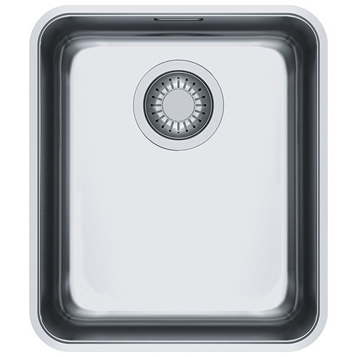 Franke Sink one basin Aton Sottotop ANX 110-34 122.0204.647 satin stainless steel finish 34x40 cm