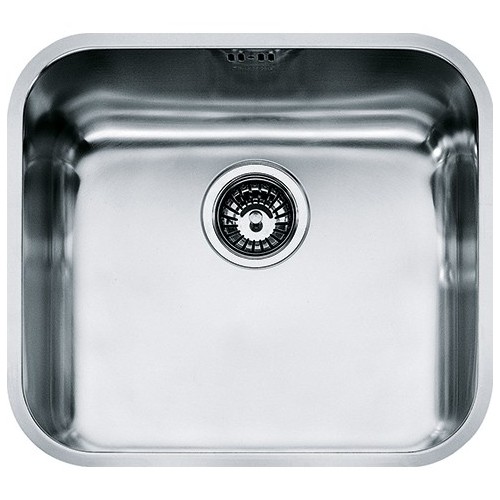 Franke Single bowl sink Undermount tanks GAX 110-45 122.0021.440 satin stainless steel finish 45x40 cm