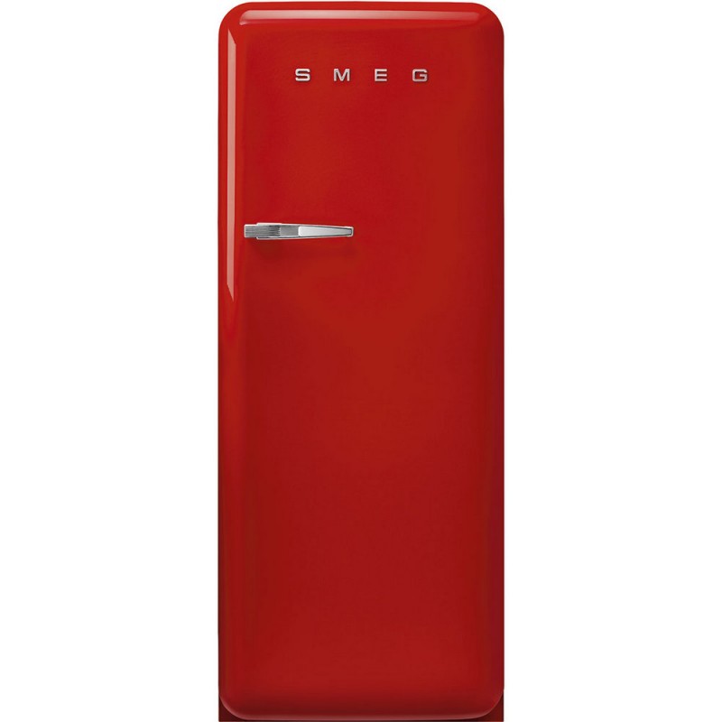 FAB28RRD6 Réfrigérateur Smeg FAB28RRD6 60 cm, pose libre, une porte, ouverture à droite, finition rouge