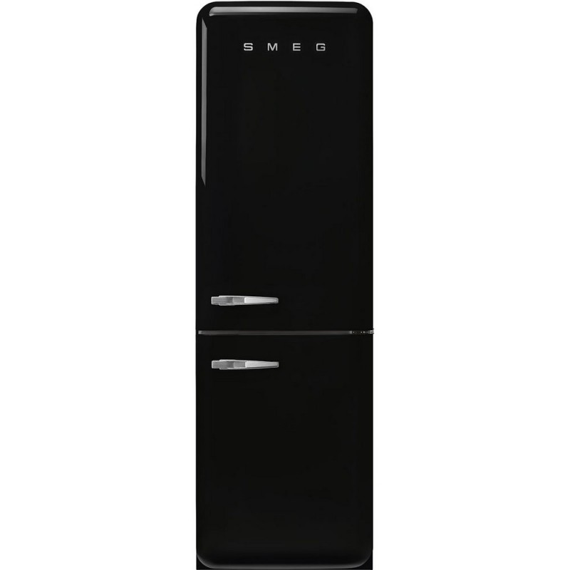 FAB32RBL6 Réfrigérateur-congélateur Smeg FAB32RBL6 60 cm, pose libre, charnières à droite, finition noire