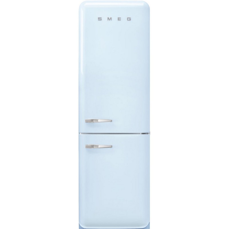 FAB32RPB6 Réfrigérateur-congélateur Smeg FAB32RPB6 60 cm, pose libre, charnières à droite, finition bleu clair
