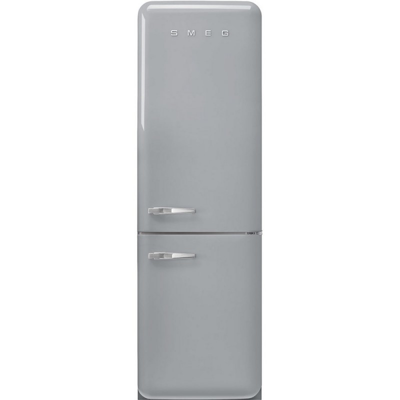 FAB32RSV6 Réfrigérateur-congélateur Smeg FAB32RSV6 60 cm, pose libre, charnières à droite, finition argentée