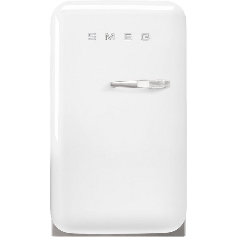 FAB5LWH6 Réfrigérateur-congélateur Smeg FAB5LWH6 40 cm, pose libre, une porte, charnières à gauche, finition blanche