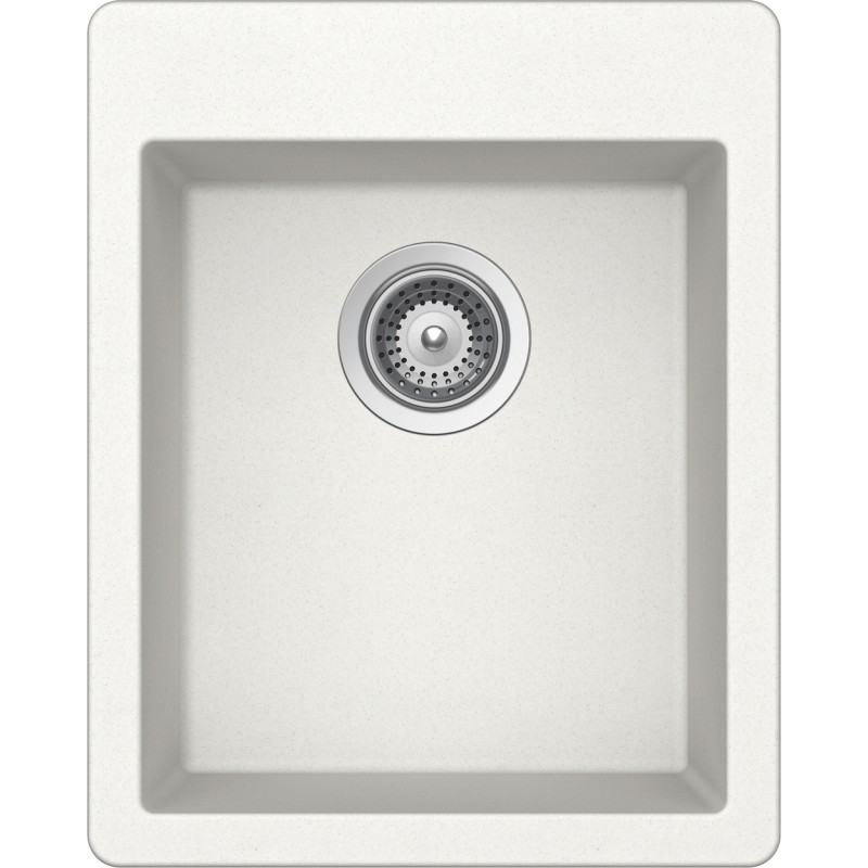 NEMN100XS01 Fregadero Schock de un seno NEMO N100XS NEMN100XS01 acabado blanco absoluto 40,6x50,8 cm