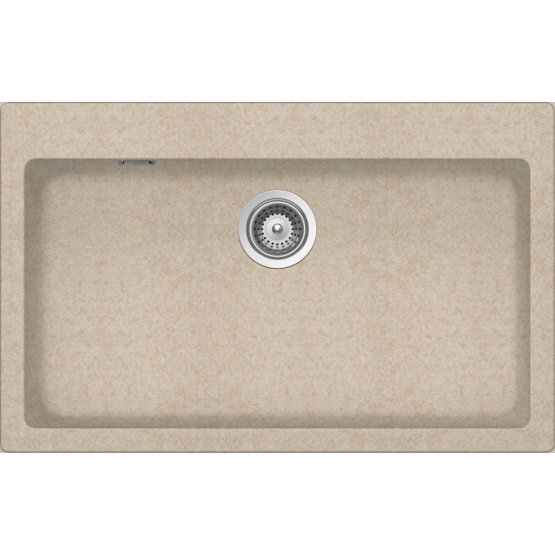 PRIN100AP58 Schock Sink single bowl PRIMUS N100XL PRIN100AP58 oatmeal finish 79x50 cm