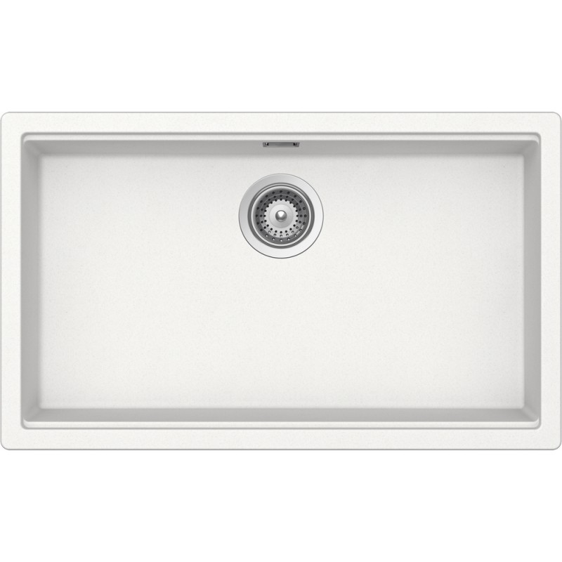 LATN100XLA01 Fregadero de un seno Schock LAHTI N100XL LATN100XLA01 en acabado blanco absoluto, 75,6x45,6 cm